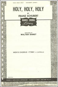 Holy Holy Holy Two-Part choral sheet music cover